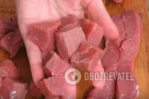 Жареная говядина по-китайски - Шаг 1 Жареная говядина по-китайски - Шаг 1