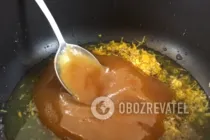 Смажена курка з апельсинами - Крок 4 Смажена курка з апельсинами - Крок 4