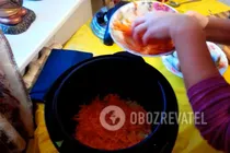 Риба в томатному соусі в мультиварці - Крок 3 Риба в томатному соусі в мультиварці - Крок 3