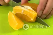 Смажена курка з апельсинами - Крок 6 Смажена курка з апельсинами - Крок 6