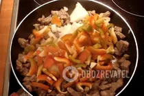 Жареная баранина с овощами - Шаг 5 Жареная баранина с овощами - Шаг 5