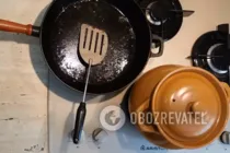 Жареная утка кусочками на сковороде - Шаг 6 Жареная утка кусочками на сковороде - Шаг 6