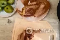 Жареная утка кусочками на сковороде - Шаг 1 Жареная утка кусочками на сковороде - Шаг 1
