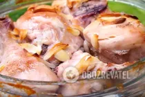Тушеная курица в духовке - Шаг 8 Тушеная курица в духовке - Шаг 8