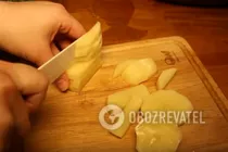 Тушкована курка з картоплею в мультиварці - Крок 1 Тушкована курка з картоплею в мультиварці - Крок 1