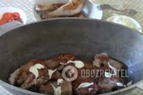 Тушкована курка в казані - Крок 3 Тушкована курка в казані - Крок 3