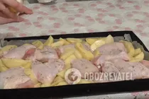 Тушеная курица с картошкой в духовке - Шаг 5 Тушеная курица с картошкой в духовке - Шаг 5