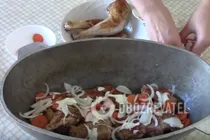 Тушкована курка в казані - Крок 5 Тушкована курка в казані - Крок 5