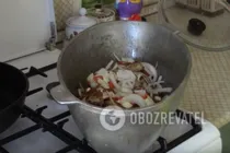 Тушкована курка в казані - Крок 8 Тушкована курка в казані - Крок 8