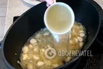 Тушеная курица в чесночном соусе - Шаг 10 Тушеная курица в чесночном соусе - Шаг 10