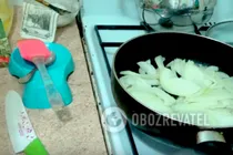 Тушеная курица в сметанном соусе - Шаг 1 Тушеная курица в сметанном соусе - Шаг 1