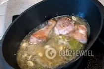 Тушеная курица в чесночном соусе - Шаг 11 Тушеная курица в чесночном соусе - Шаг 11