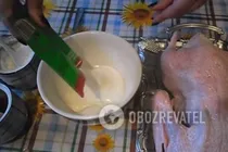 Качка, фарширована рисом - Крок 1 Качка, фарширована рисом - Крок 1
