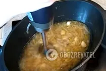 Тушеная курица в чесночном соусе - Шаг 12 Тушеная курица в чесночном соусе - Шаг 12