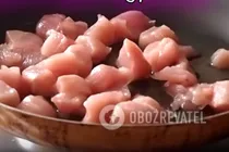 Тушеная курица в сливочно-сырном соусе - Шаг 2 Тушеная курица в сливочно-сырном соусе - Шаг 2