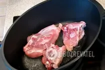 Тушеная курица в чесночном соусе - Шаг 5 Тушеная курица в чесночном соусе - Шаг 5