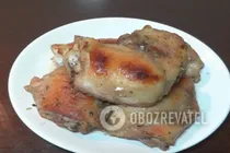 Жареная курица в медово-горчичном соусе - Шаг 7 Жареная курица в медово-горчичном соусе - Шаг 7