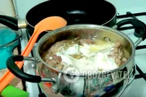 Тушеная курица в сметанном соусе - Шаг 7 Тушеная курица в сметанном соусе - Шаг 7