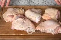 Курица, тушеная в пиве - Шаг 1 Курица, тушеная в пиве - Шаг 1