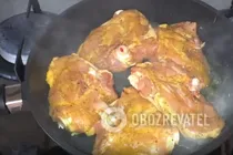 Курица, тушеная в пиве - Шаг 4 Курица, тушеная в пиве - Шаг 4