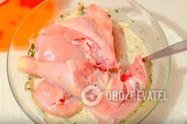 Тушкована курка з картоплею у вершках - Крок 6 Тушкована курка з картоплею у вершках - Крок 6