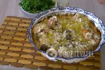 Тушкована курка у вершково-часниковому соусі - Крок 8 Тушкована курка у вершково-часниковому соусі - Крок 8