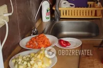 Тушеные окорочка с овощами - Шаг 3 Тушеные окорочка с овощами - Шаг 3