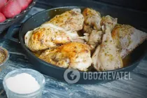 Курица, тушеная в белом вине по-итальянски - Шаг 6 Курица, тушеная в белом вине по-итальянски - Шаг 6
