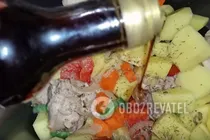 Тушкована курка з картоплею та овочами в мультиварці - Крок 11 Тушкована курка з картоплею та овочами в мультиварці - Крок 11