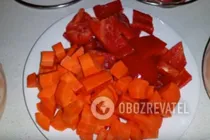 Тушкована курка з картоплею та овочами в мультиварці - Крок 2 Тушкована курка з картоплею та овочами в мультиварці - Крок 2