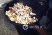 Тушкована курка з печерицями - Крок 5 Тушкована курка з печерицями - Крок 5