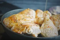 Курица, тушеная в белом вине по-итальянски - Шаг 5 Курица, тушеная в белом вине по-итальянски - Шаг 5