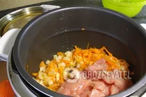 Тушкована курка з капустою в мультиварці - Крок 6 Тушкована курка з капустою в мультиварці - Крок 6
