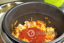 Тушкована курка з капустою в мультиварці - Крок 7 Тушкована курка з капустою в мультиварці - Крок 7