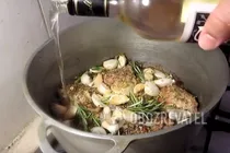 Курица, тушеная в белом вине - Шаг 7 Курица, тушеная в белом вине - Шаг 7