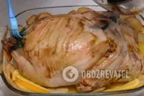 Фаршированная утка по-королевски - Шаг 10 Фаршированная утка по-королевски - Шаг 10