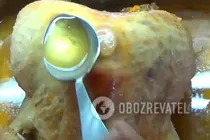 Індичка, фарширована яблуками й апельсинами - Крок 9 Індичка, фарширована яблуками й апельсинами - Крок 9