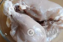 Тушеные окорочка диетические - Шаг 1 Тушеные окорочка диетические - Шаг 1
