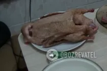 Качка, фарширована потрухами - Крок 1 Качка, фарширована потрухами - Крок 1