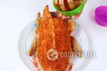 Качка, фарширована чорносливом, рисом і яблуками - Крок 2 Качка, фарширована чорносливом, рисом і яблуками - Крок 2