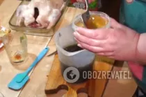 Утка, фаршированная фруктами - Шаг 3 Утка, фаршированная фруктами - Шаг 3