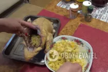 Утка, фаршированная по-французски - Шаг 6 Утка, фаршированная по-французски - Шаг 6