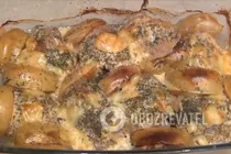 Тушеные окорочка с яблоками и сыром - Шаг 7 Тушеные окорочка с яблоками и сыром - Шаг 7