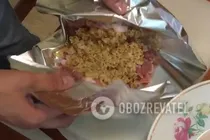Індичка, фарширована рисом - Крок 5 Індичка, фарширована рисом - Крок 5