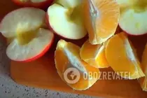 Індичка, фарширована яблуками й апельсинами - Крок 5 Індичка, фарширована яблуками й апельсинами - Крок 5