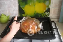 Жареная курица в рукаве - Шаг 5 Жареная курица в рукаве - Шаг 5