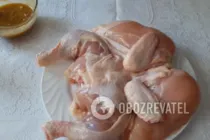 Курица в рукаве с медом и горчицей - Шаг 2 Курица в рукаве с медом и горчицей - Шаг 2