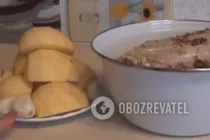 Курка в рукаві з яблуками - Крок 2 Курка в рукаві з яблуками - Крок 2