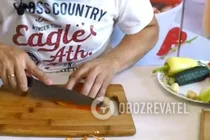 Жареное куриное филе по-корейски - Шаг 2 Жареное куриное филе по-корейски - Шаг 2