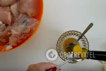 Курка в рукаві шматочками - Крок 2 Курка в рукаві шматочками - Крок 2